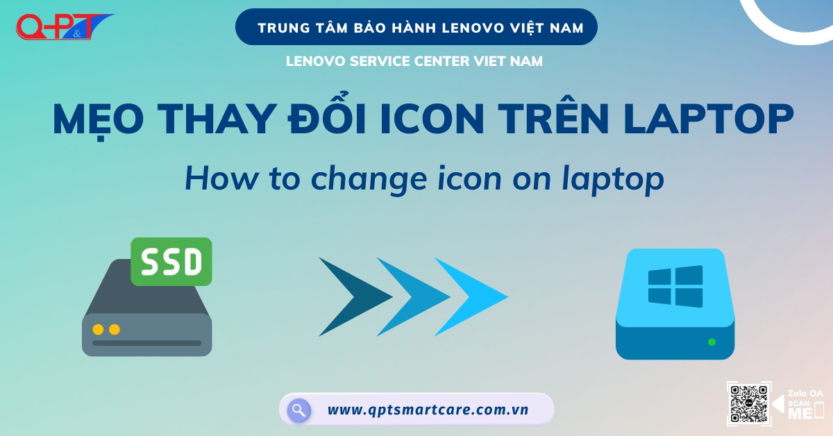 Thay đổi Icon trên Desktop | Trung tâm bảo hành Lenovo