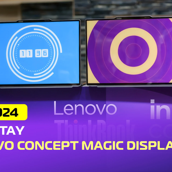 Lenovo Concept Magic Display – Thêm màn hình E-ink Prism ở mặt A