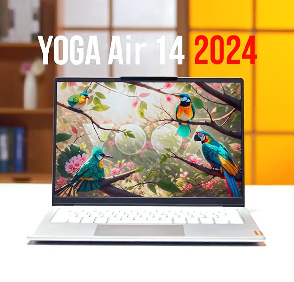 Lenovo trình làng laptop YOGA Air 14 2024 phiên bản màu vỏ sò, lấy cảm hứng từ thiên nhiên