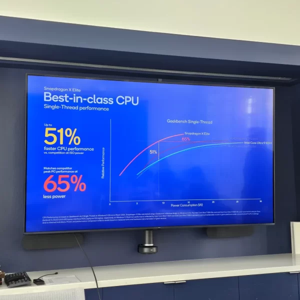 Qualcomm: Snapdragon X Elite khỏe hơn 50% so với chip Intel Core Ultra mạnh nhất