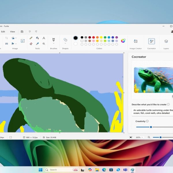 Windows 11 24H2 Paint AI yêu cầu tài khoản Microsoft và NPU