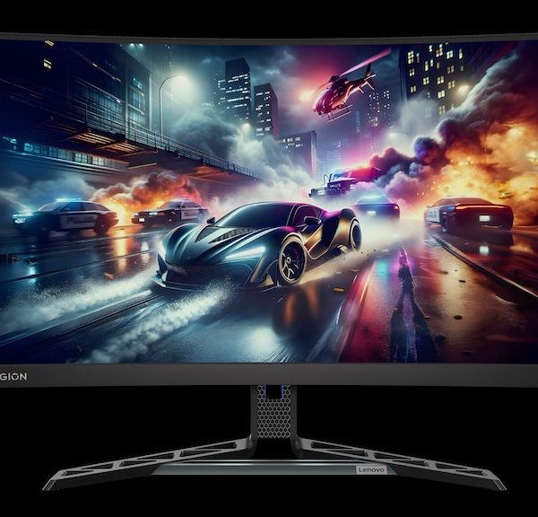 Lenovo “trình làng” 2 màn hình gaming cong mới thuộc dòng Legion: độ phân giải QHD, nhạy 180Hz