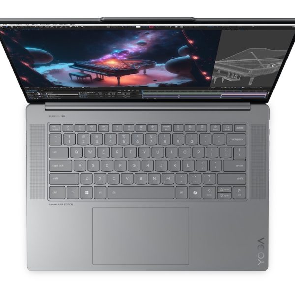 Nâng cấp lên thế hệ chip Intel Lunar Lake, Lenovo thêm hậu tố Aura Edition cho laptop Yoga Slim 7i