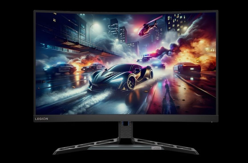 Lenovo “trình làng” 2 màn hình gaming cong mới thuộc dòng Legion: độ phân giải QHD, nhạy 180Hz